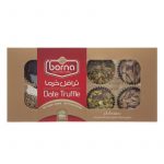 ترافل خرمایی برنا بسته 8 عددی